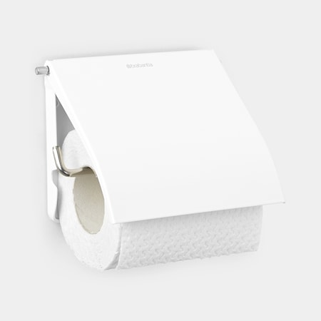 Toalettpappershållare 132x123 mm Vit