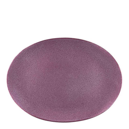 Bitz - Bitz Fat Oval 45x34 cm Svart/Lila