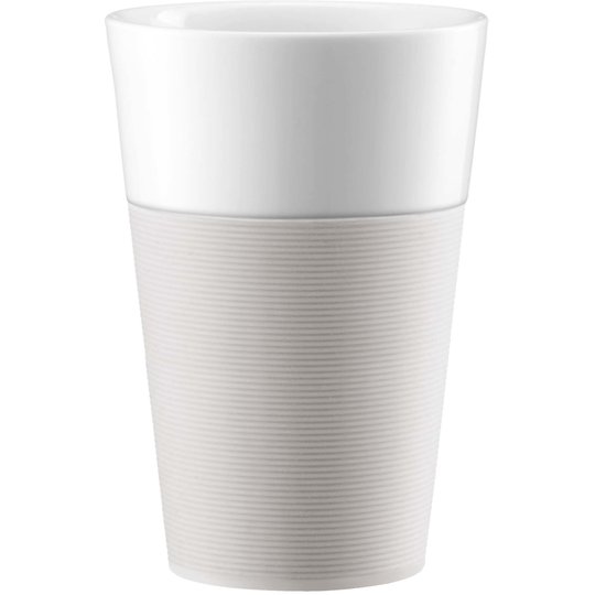 Bodum Bistro Kopp Vit 2 st. 0,6 L