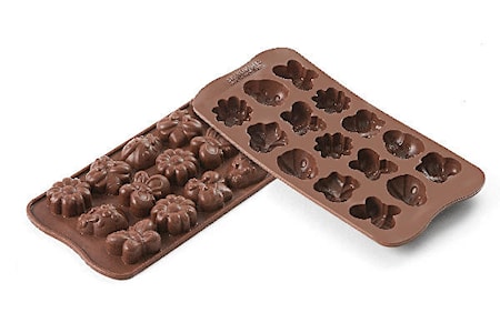 Easy Choc SCG24 Choco Springlife Silikonform 3,6x2,6x1,5cm