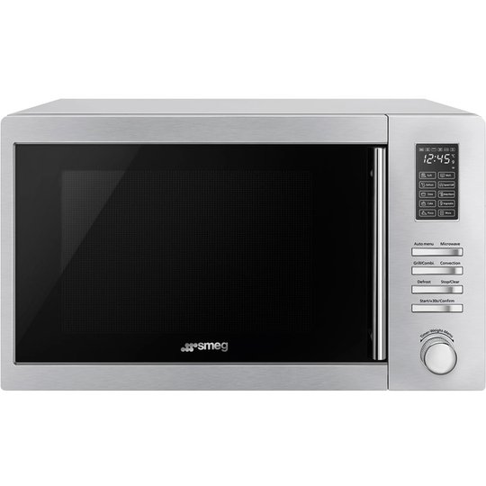 Smeg Mikrovågsugn rostfritt stål