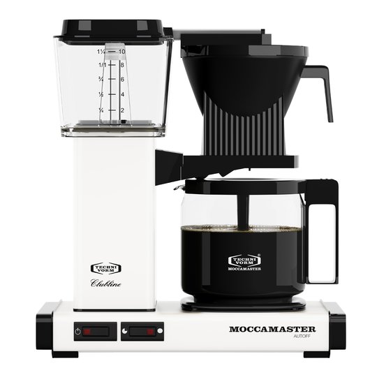 MoccaMaster - MoccaMaster Kaffebryggare Vit