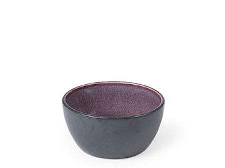 Skål Ø10 cm sort/lilla Bitz