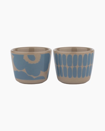 Oiva / Alku Äggkopp 2-Pack Terra/ Sky Blue