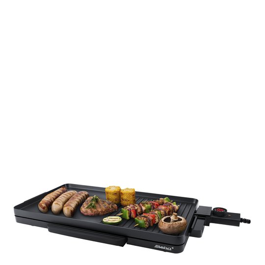 Steba - Bordgrill SLIM 2000W Ultratunn Svart