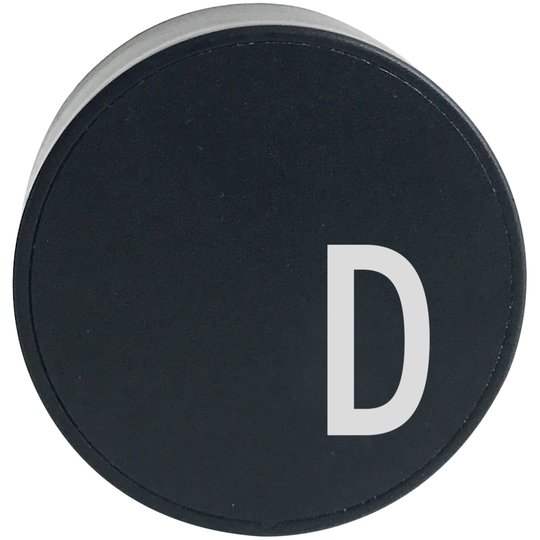Design Letters Laddare Svart, D