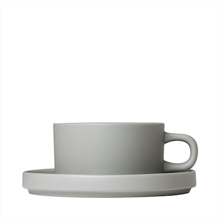 Pilar Temugg med fat x 2 Mirage Grey