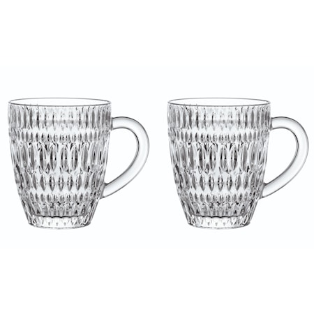 Ethno Mugg Glas 2-pack