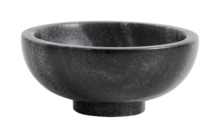 Skål Marmor Svart/Grå