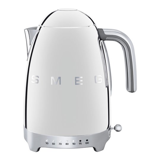 Smeg - 50's Style Vattenkokare variabel temperatur 1,7 L Krom