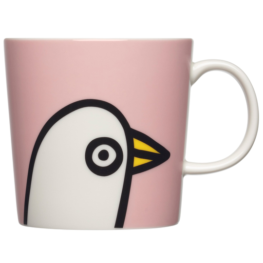 Iittala Oiva Toikka Mugg Birde, Rosa