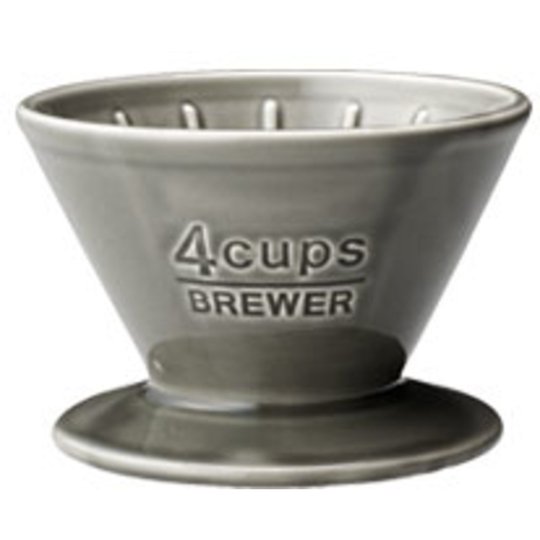 Kinto SCS-04-BR brewer 4cups gray