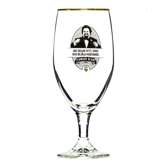 Edward Blom - Edward Blom Collection Ölglas No 2: Jag gillar fett