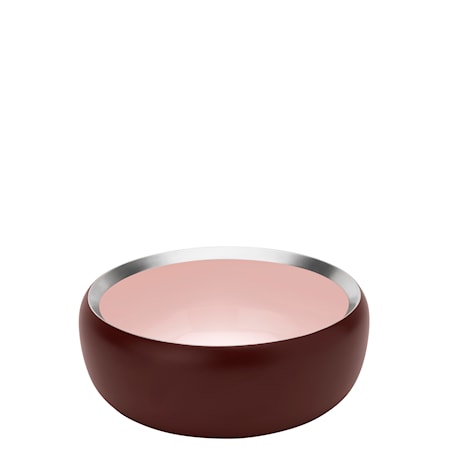 Ora bowl, Ø 15 cm - small - warm maroon / powder