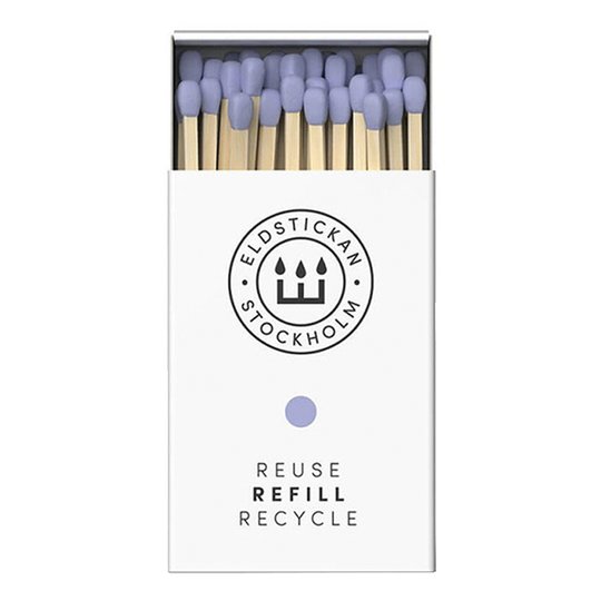Eldstickan - Tändstickor Refill 60 st Lavendel