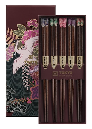 Chopstick Ätpinnar Gåvoask Japan Flower