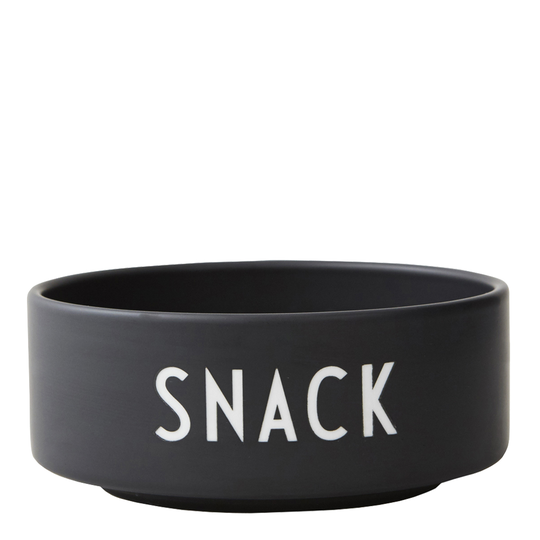 Design Letters - Snacksskål 12,6 cm Snack Svart