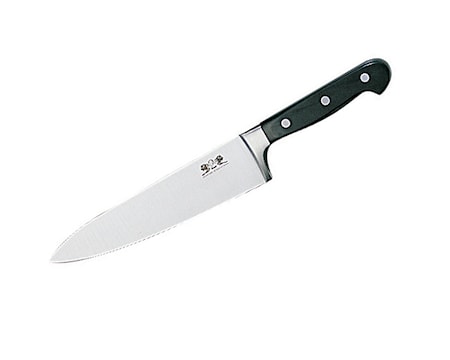 Pluton kockkniv 20cm stål/svart