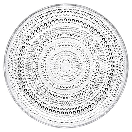 Kastehelmi Tallrik 25cm Klar