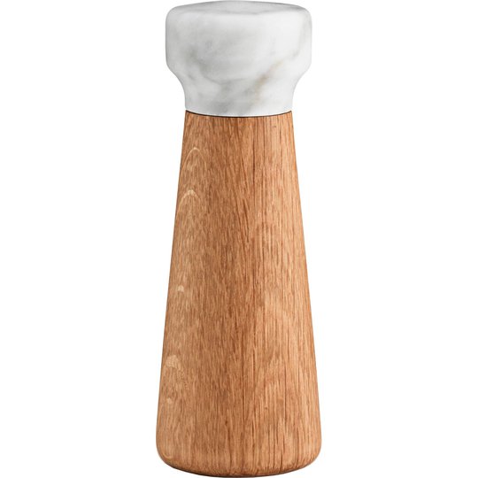 Normann Copenhagen Craft Salt Mill Small Oak/White
