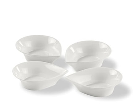 Droppskål 13 cm 4-pack