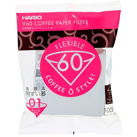 Hario Papir Filter 1 Cup 100 stk.