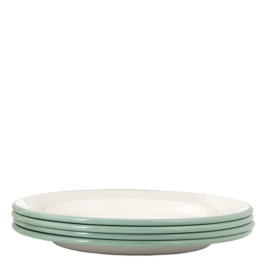 Kockums - Kockums Tallrik 24 cm 4-pack Kräm