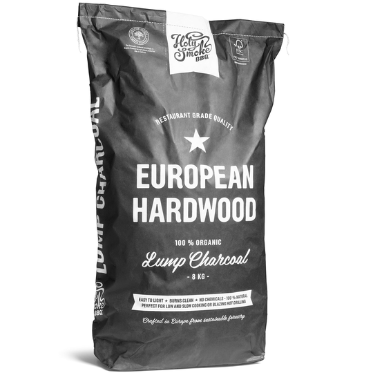 Holy Smoke BBQ Grillkol, 8 kg