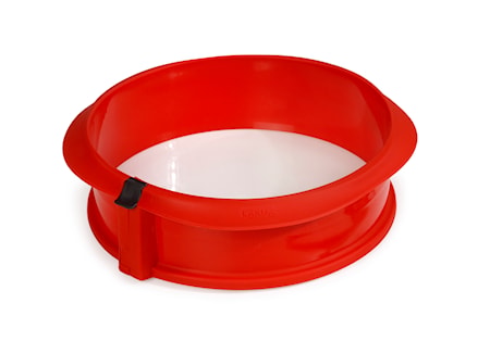 Springform med keramisk botten 23 cm röd