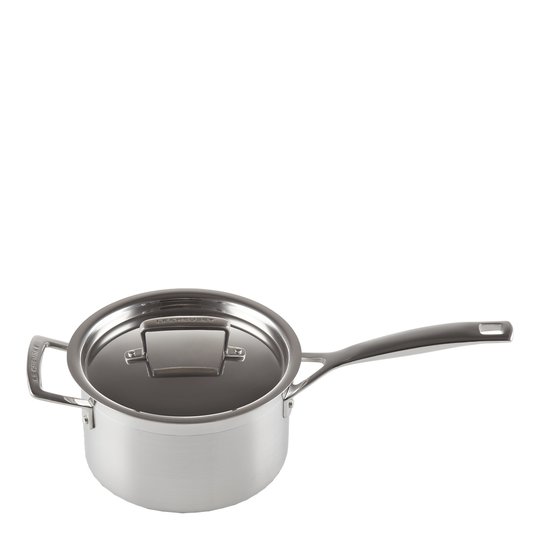 Le Creuset - Le Creuset 3Ply Kastrull med lock 18 cm 2,8 L