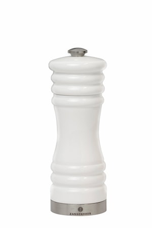 Munchen Salt- & pepparkvarn 15cm blank vit