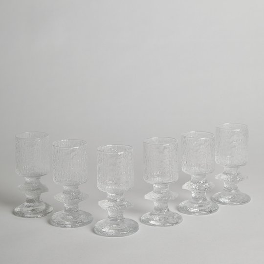Iittala - SÅLD Snapsglas "Senator" 6 st