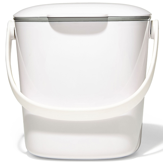 OXO Kompostbehållare 2,8L, vit