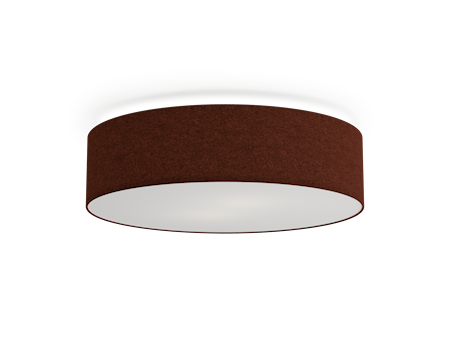 Soft Plafond Ø44 cm Roströd ull