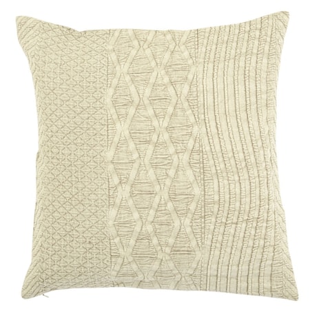 Pure voven Kuddfodral 50x50 - Sand