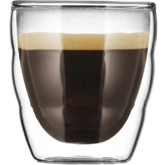 Bodum PILATUS Dubbelväggat espressoglas - 2 st.