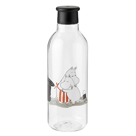 DRINK-IT Mumin Vattenflaska Svart 0.75 L
