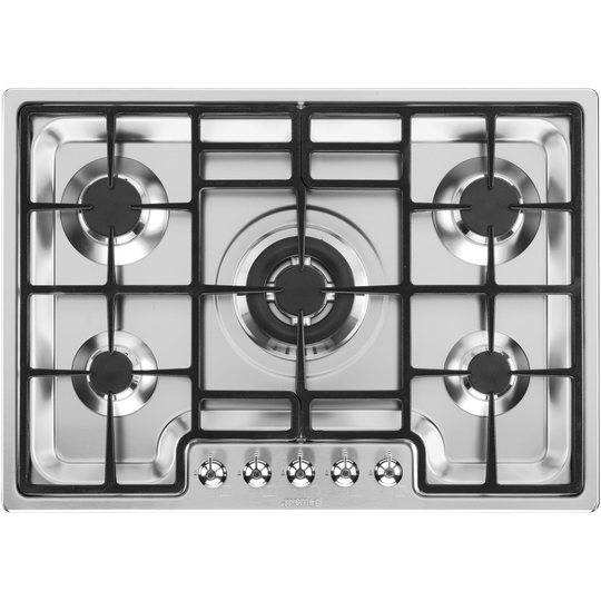 Smeg PGF75-3 Classic rostfri gashäll, 70 cm