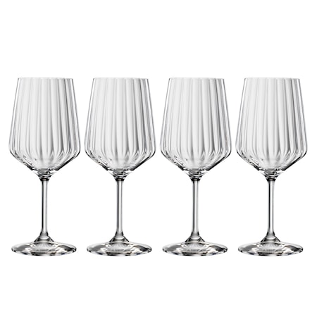 LifeStyle Rödvinsglas 63 cl 4-pack