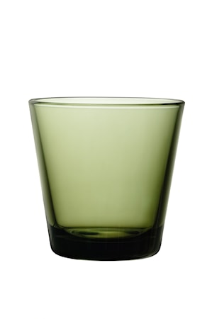 Kartio glas 21 cl mossgrön 2 st