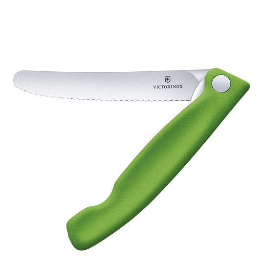 Victorinox - Swiss Classic Allkniv vikbar tandad 11 cm Grön