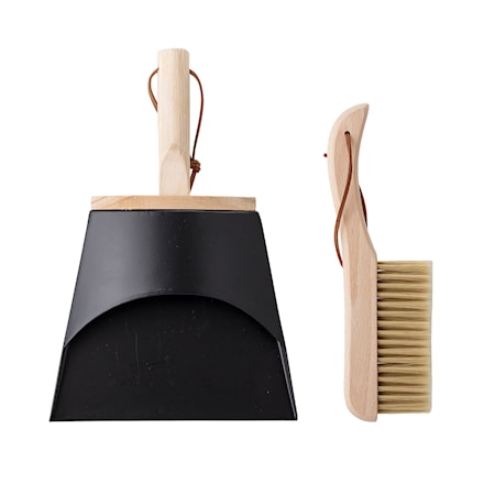 Cleaning Dustpan & Broom Nature Beech