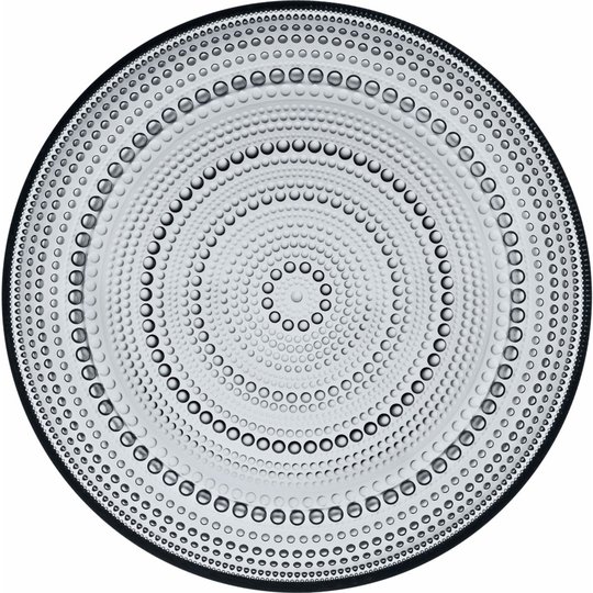 Iittala Kastehelmi Tallrik 24,8cm Grå