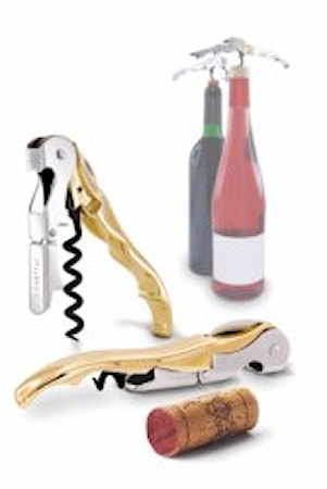 Vinöppnare Pulltaps Classic Guld m hölster
