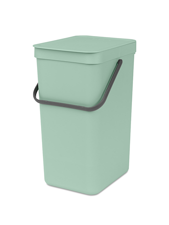 Avfallshink Sort & Go 16L, Jade Green