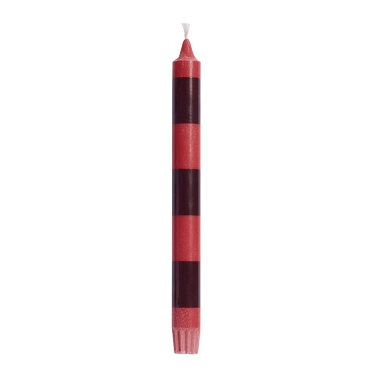 Hay - Ljus randigt 24 cm Bordeaux/Röd