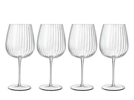 Gin & tonic glas burgundy Optica 75 cl 4 st