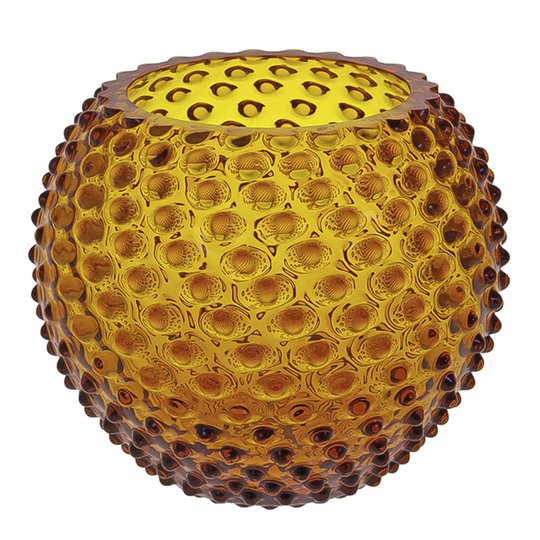 Klimchi - Hobnail Vas 18 cm Amber