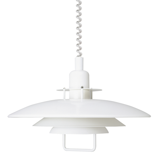 Belid - II Taklampa Pendel 43 cm Matt Vit