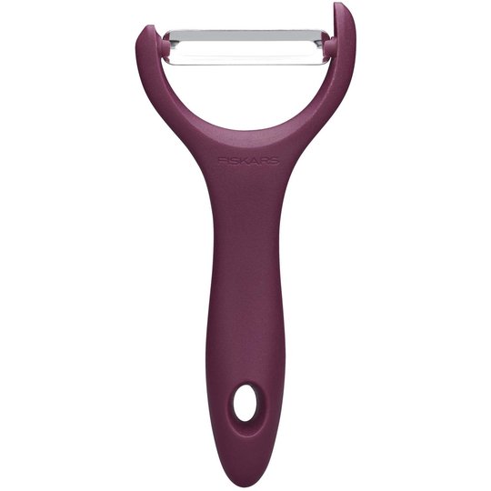 Fiskars Inspiration Y-formad Grönsaksskalare Merlot